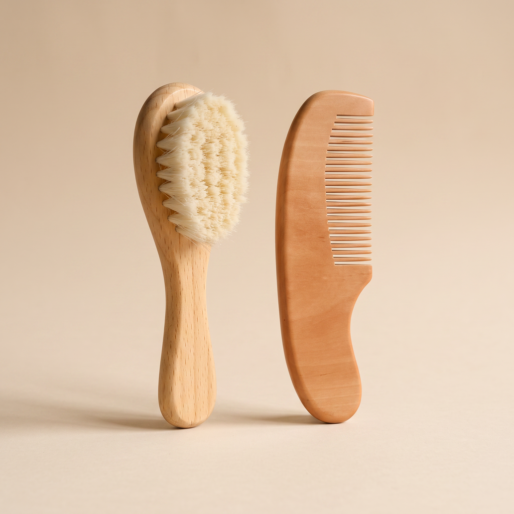 Aviora Family™ Amélie Baby Hair & Scalp Brush Set
