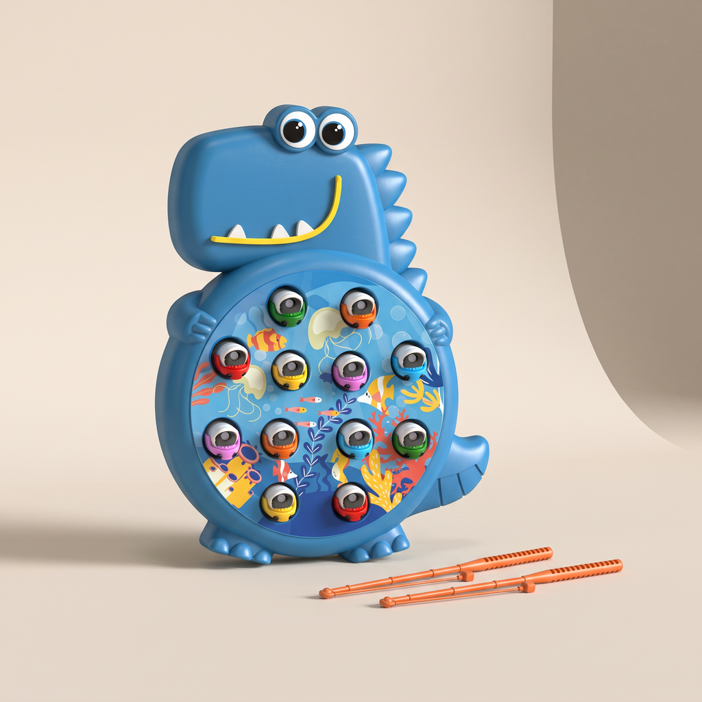 Aviora Family™ DinoCatch Magnetic Fishing Game
