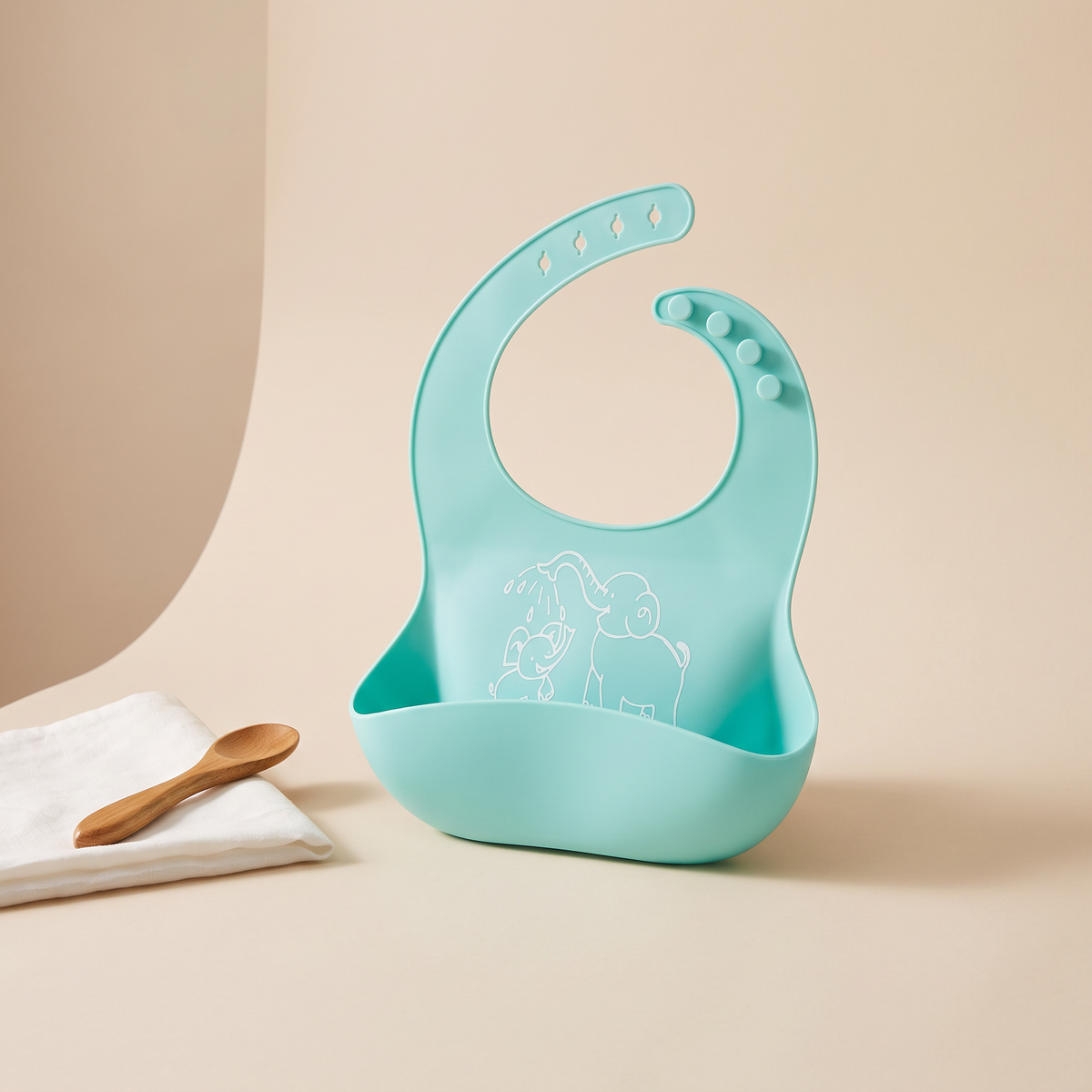 Aviora Family™ Élan Silicone Baby Bib