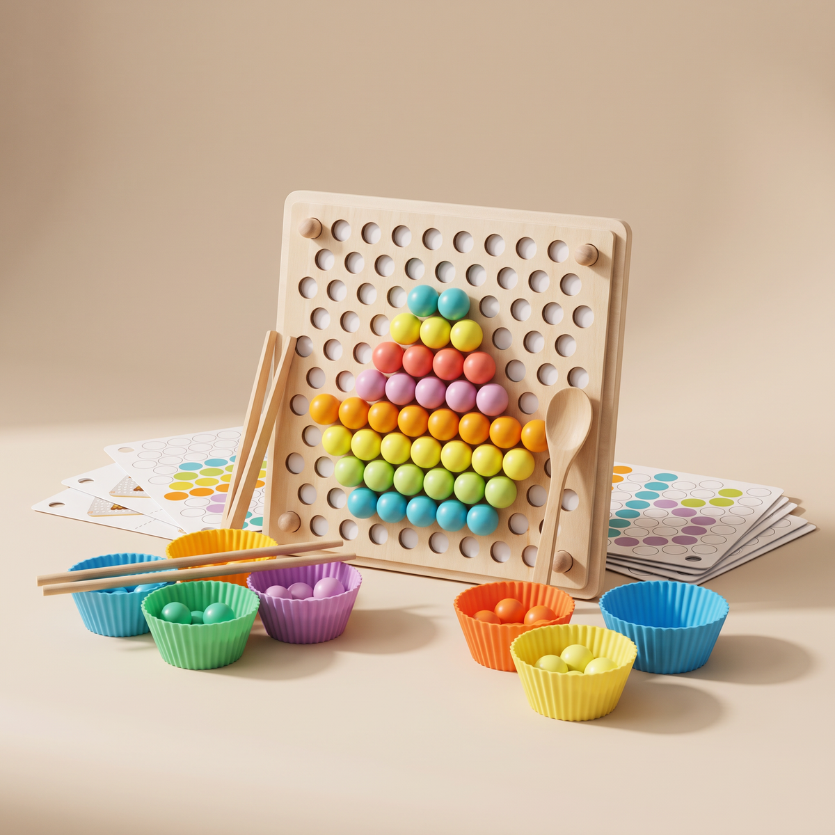 Aviora Family™ Little Hands Montessori Board