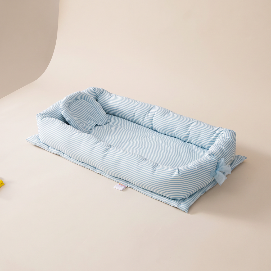 Aviora Family™ Soft Cotton Baby Bed