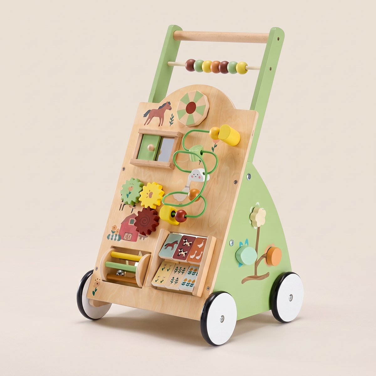 Aviora Family™ Wooden First Steps Walker