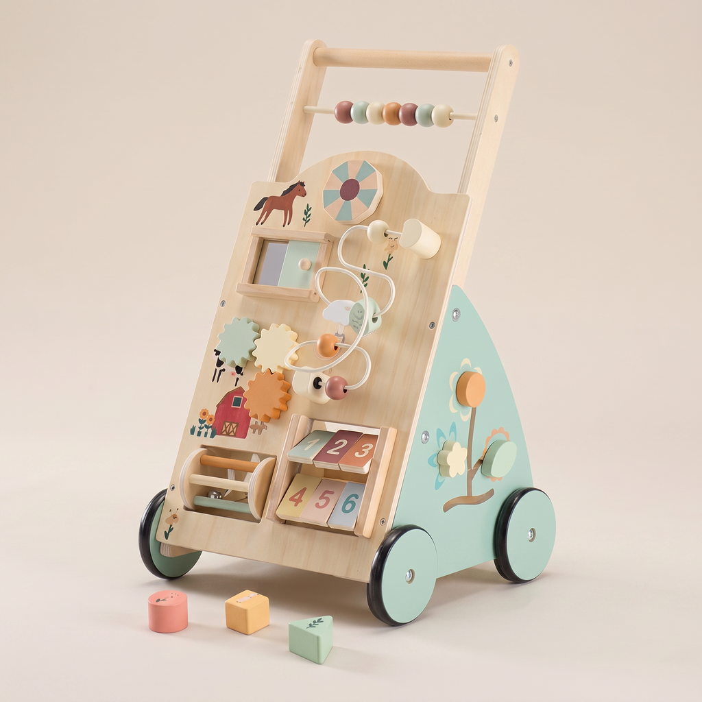 Aviora Family™ Wooden First Steps Walker