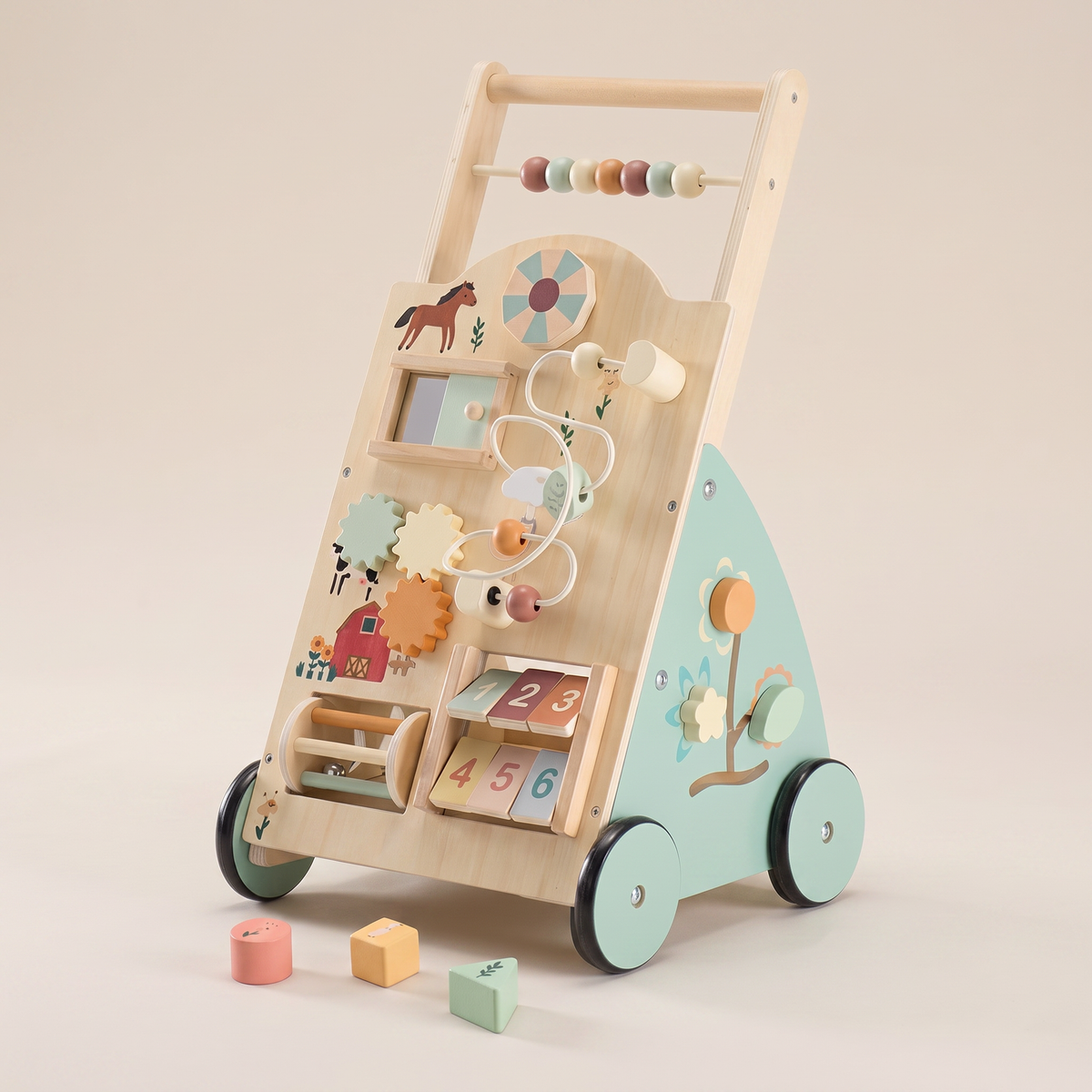 Aviora Family™ Wooden First Steps Walker