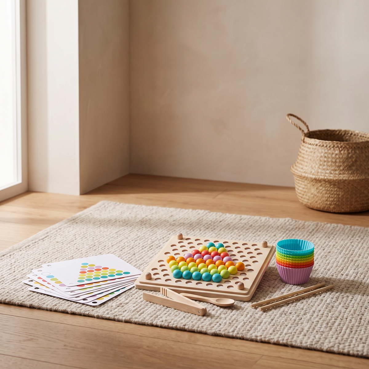 Aviora Family™ Little Hands Montessori Board