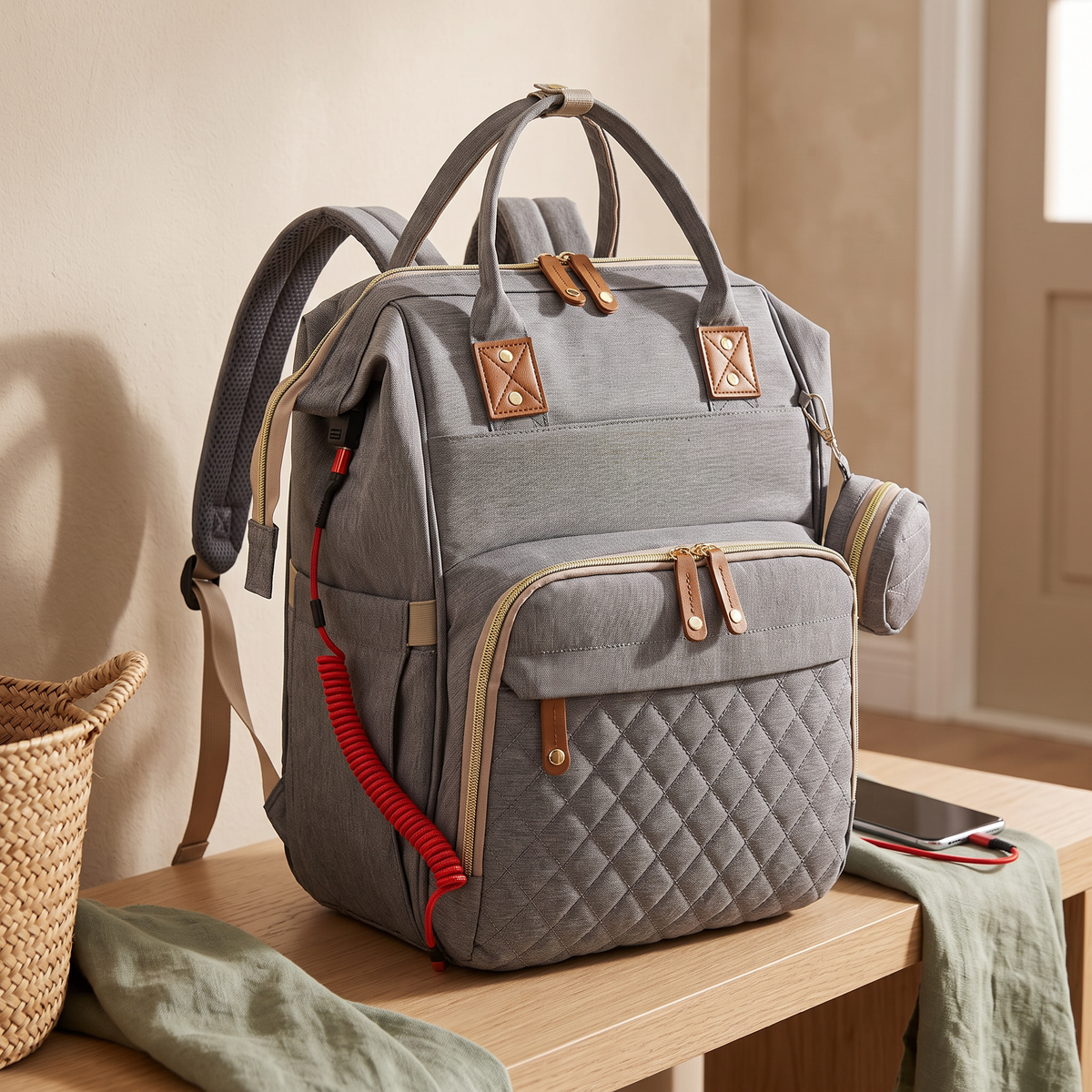 Aviora Family™ Everyday Diaper Backpack