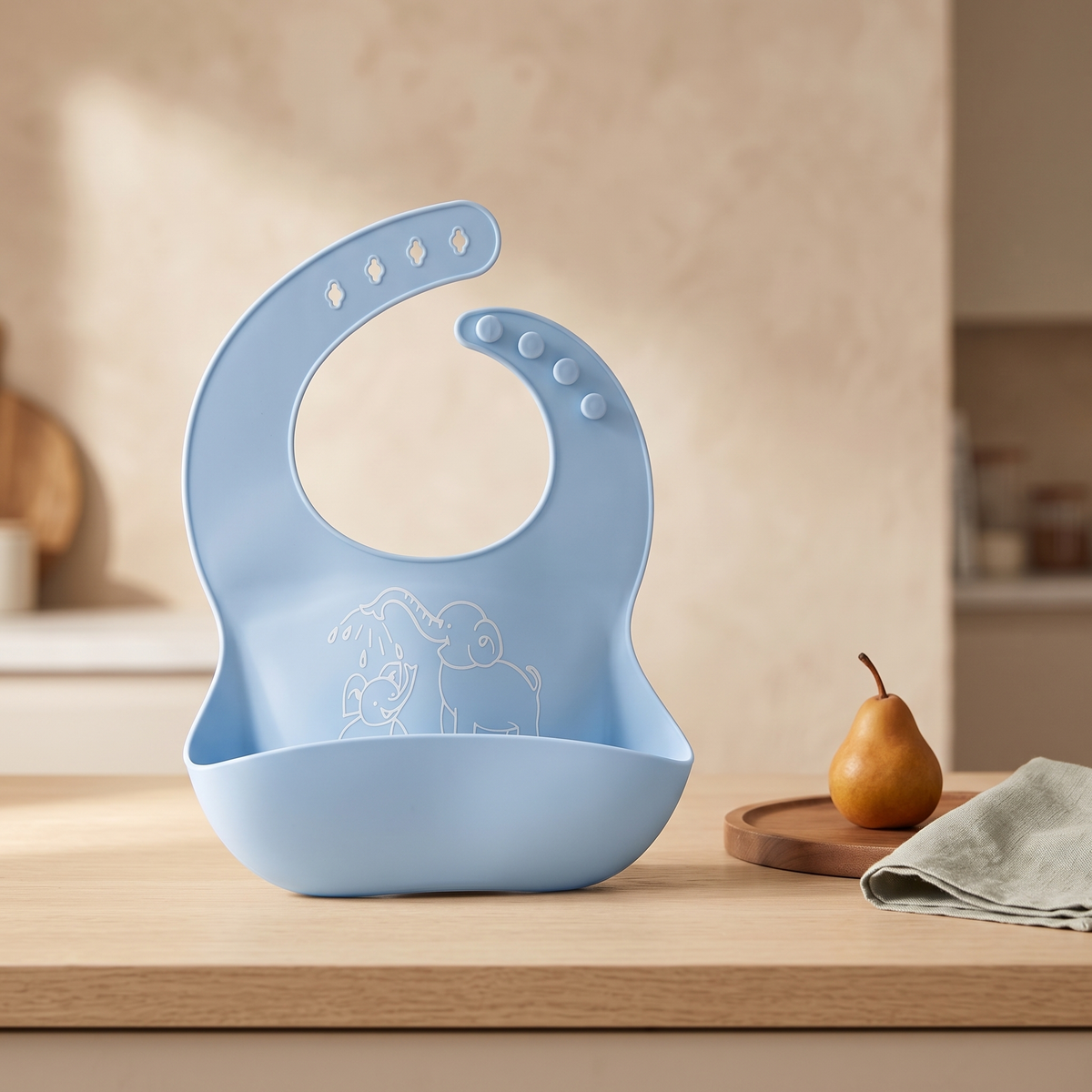 Aviora Family™ Élan Silicone Baby Bib