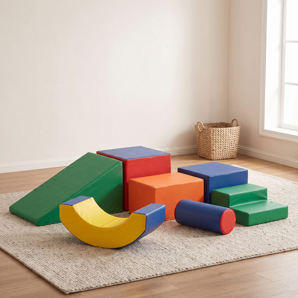 Aviora Family™ LittleSteps — 7-Piece Climbing & Crawling Set