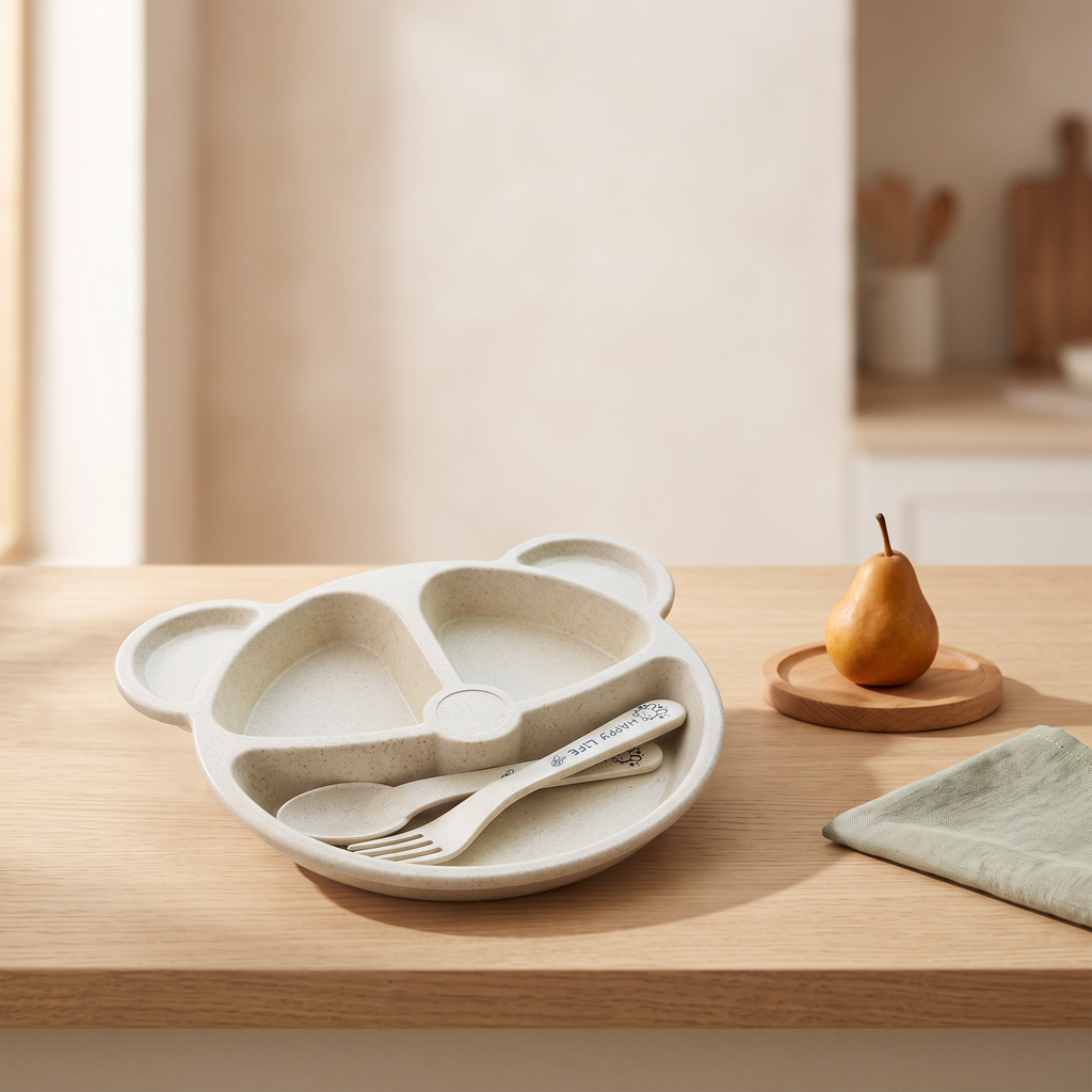 Aviora Family™ Maison Baby Bowl & Utensil Set