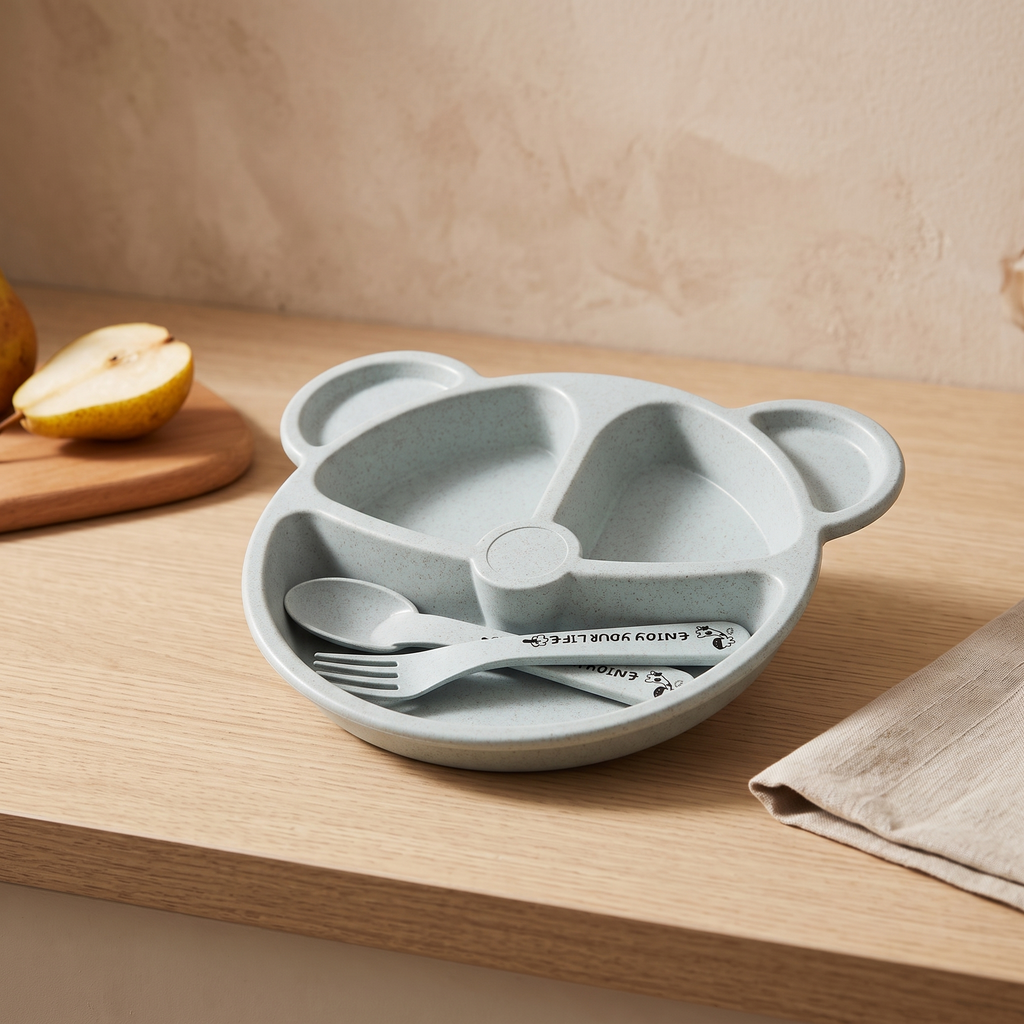 Aviora Family™ Maison Baby Bowl & Utensil Set