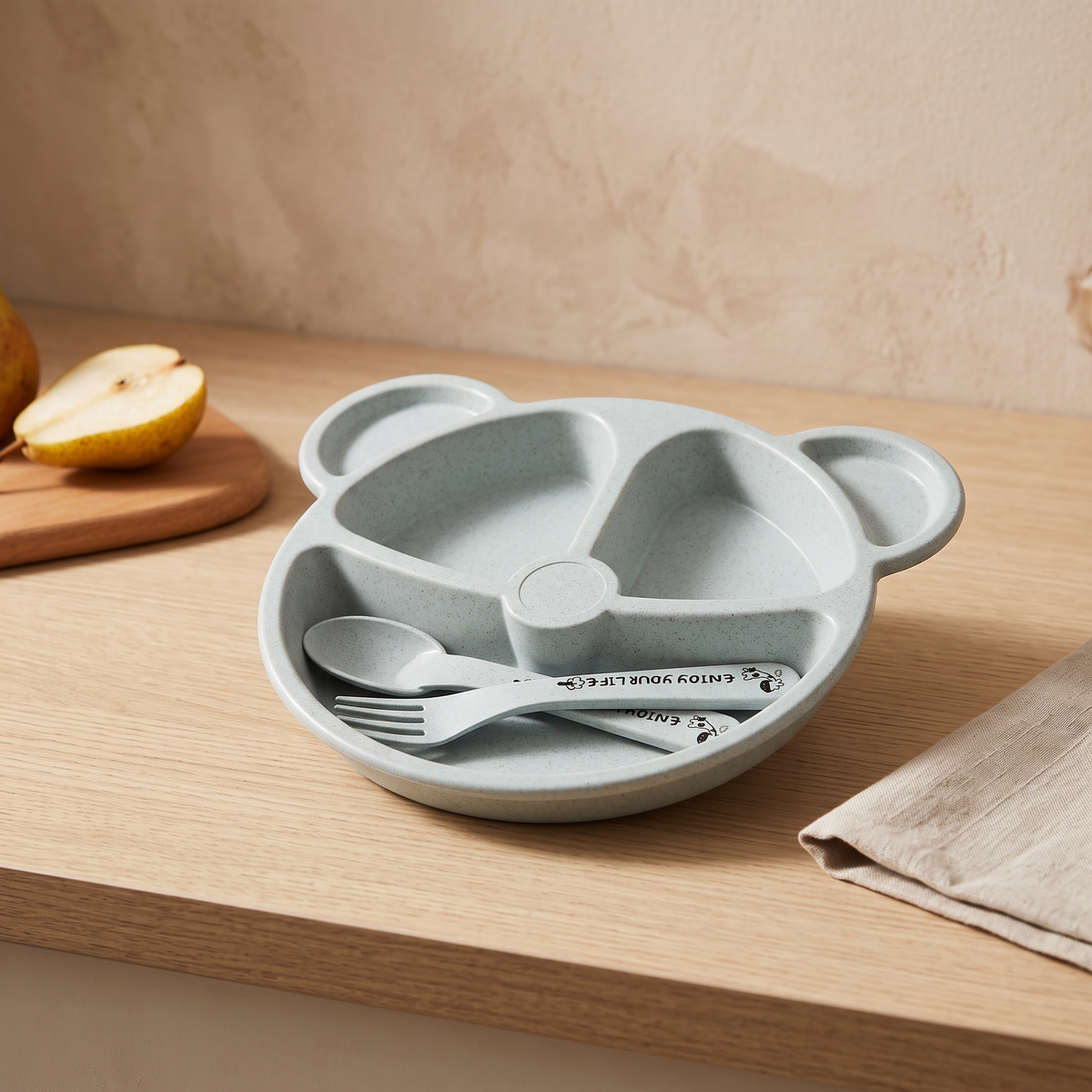 Aviora Family™ Maison Baby Bowl & Utensil Set