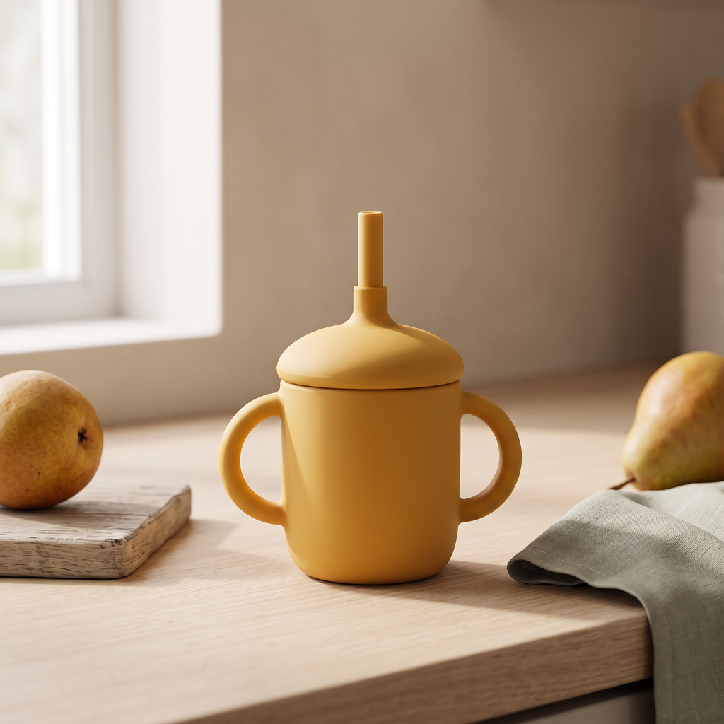 Aviora Family™ Sienna Silicone Sippy Cup