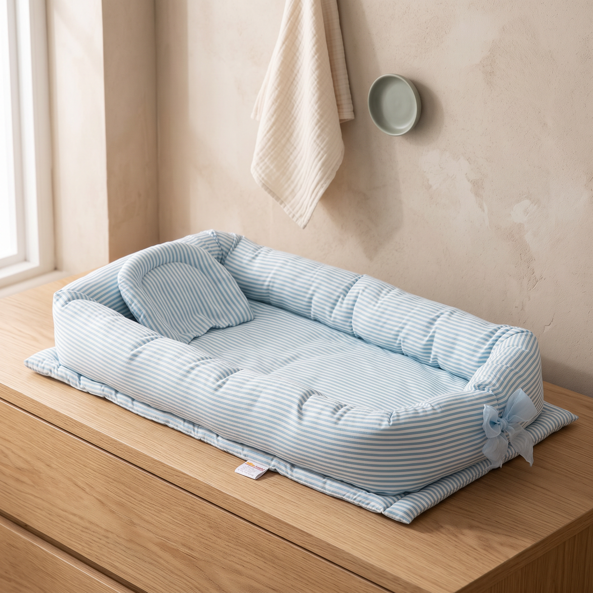 Aviora Family™ Soft Cotton Baby Bed