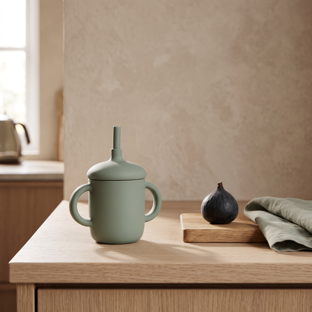 Aviora Family™ Sienna Silicone Sippy Cup