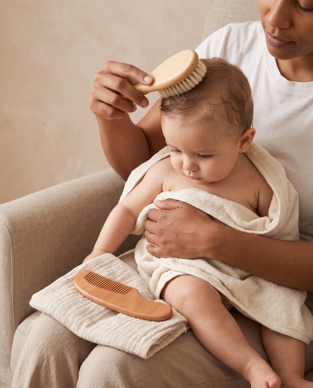 Aviora Family™ Amélie Baby Hair & Scalp Brush Set