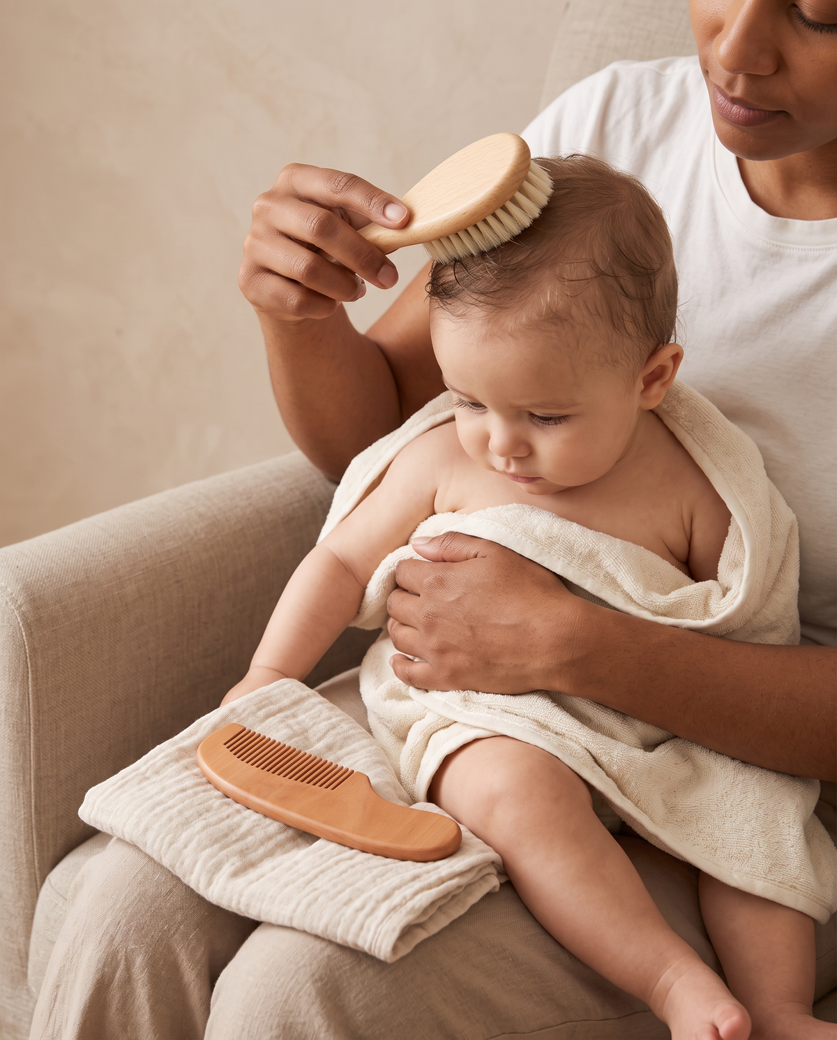 Aviora Family™ Amélie Baby Hair & Scalp Brush Set