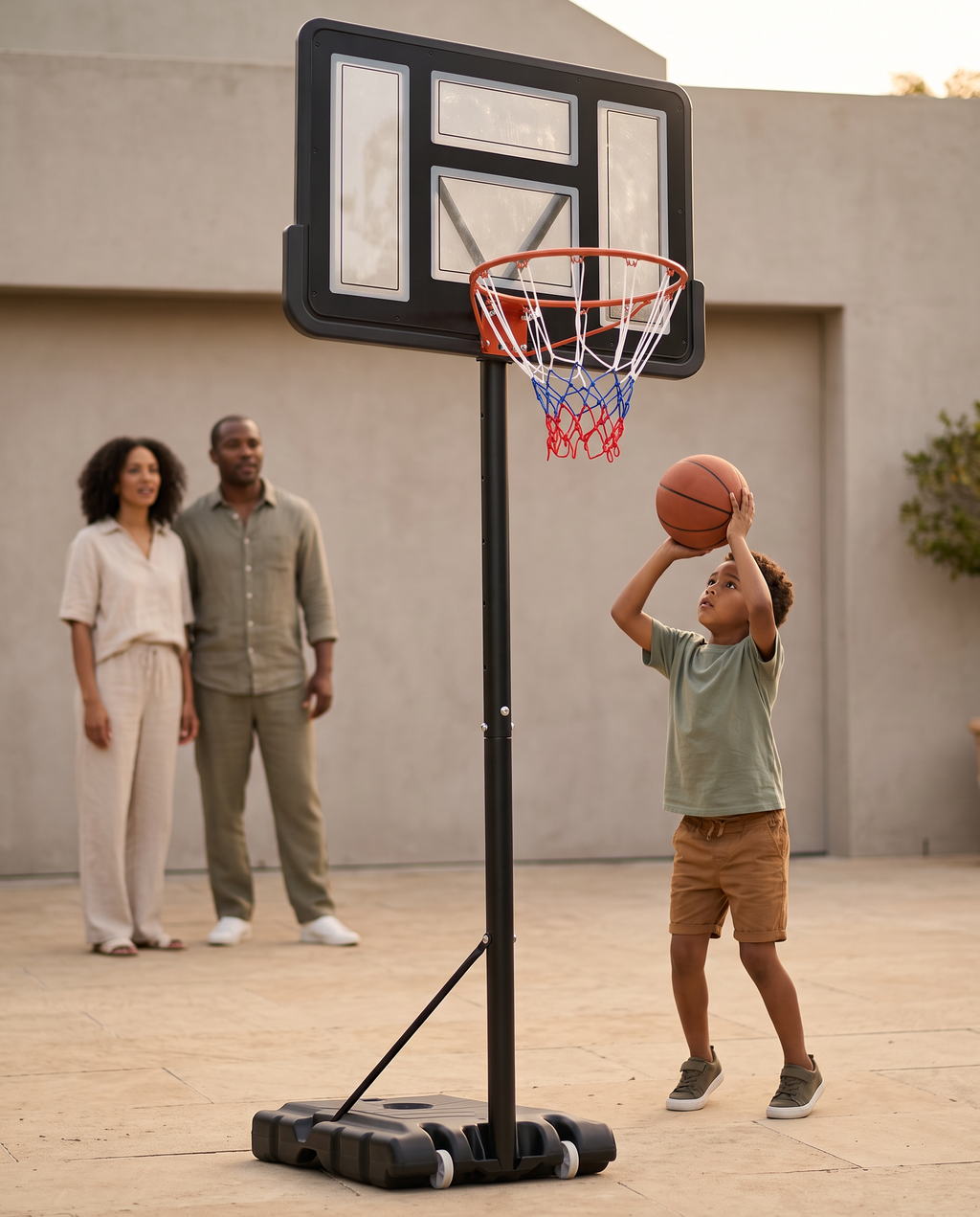 Aviora Family™ Little Hoops Adjustable Basketball Set