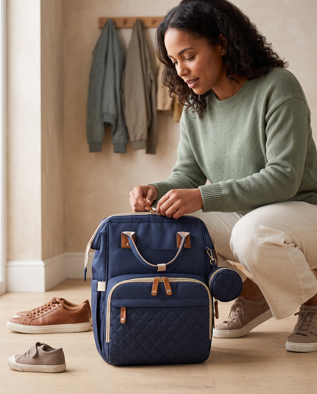 Aviora Family™ Everyday Diaper Backpack
