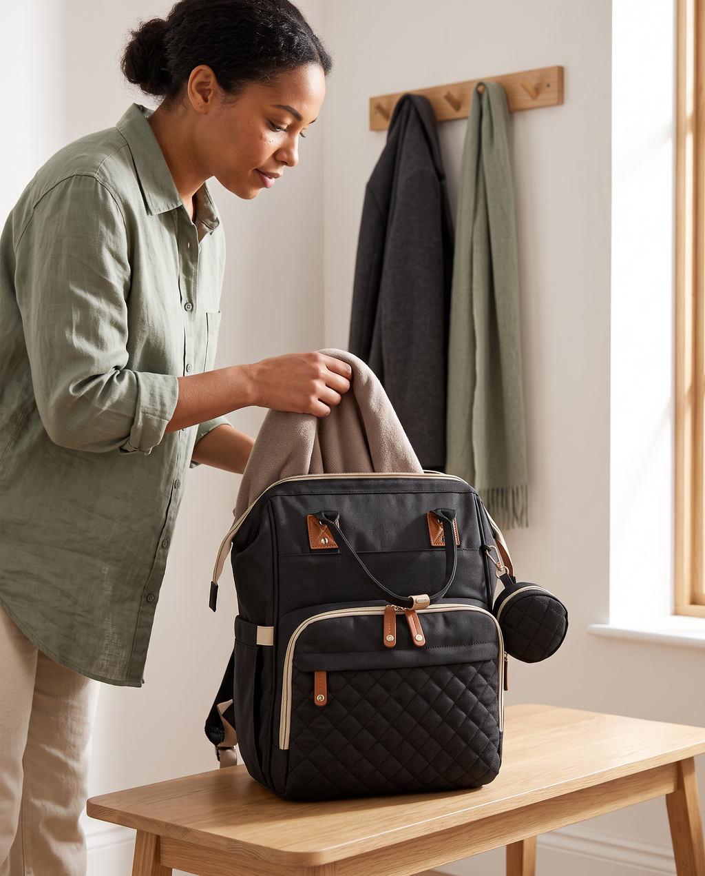 Aviora Family™ Everyday Diaper Backpack