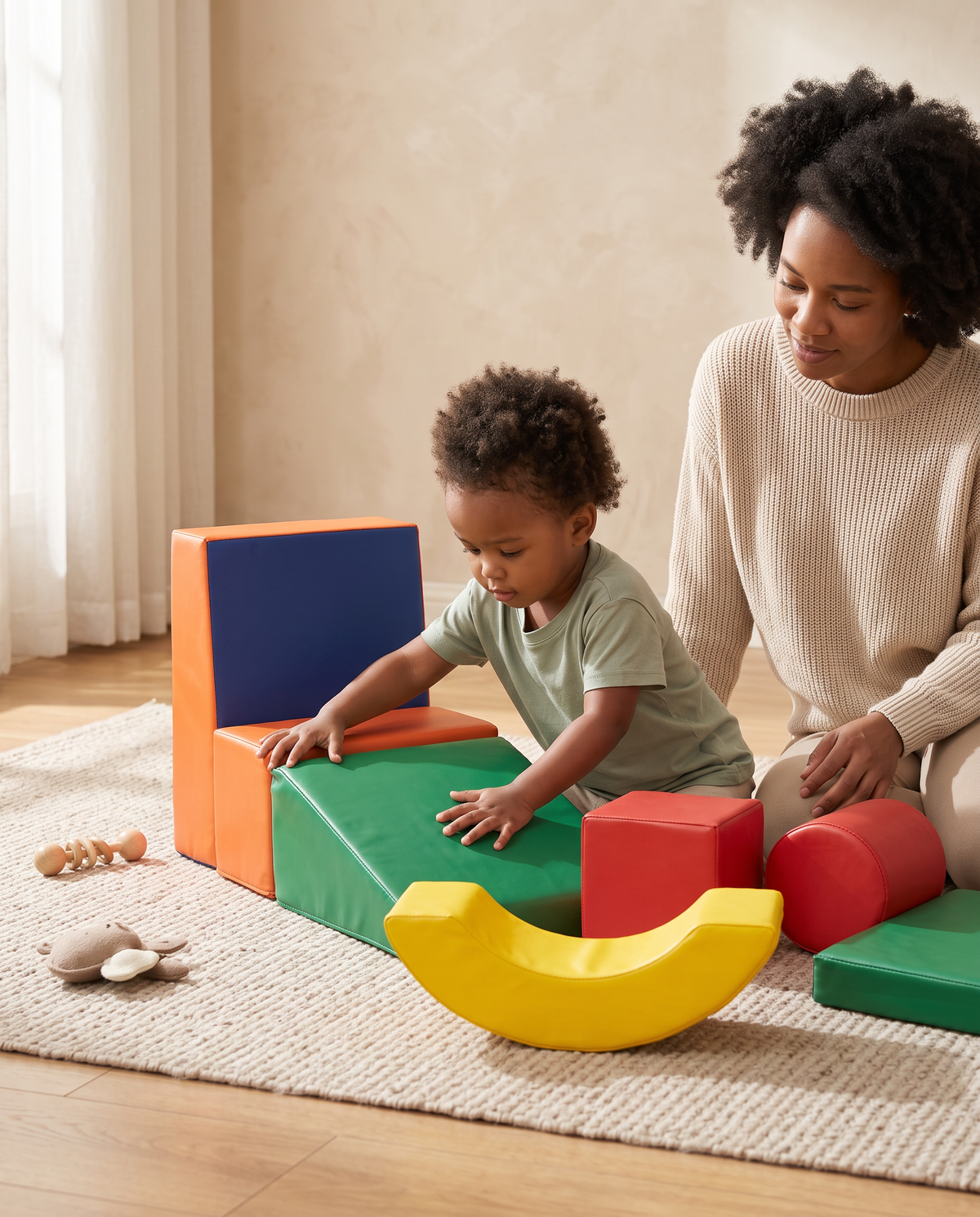 Aviora Family™ LittleSteps — 7-Piece Climbing & Crawling Set