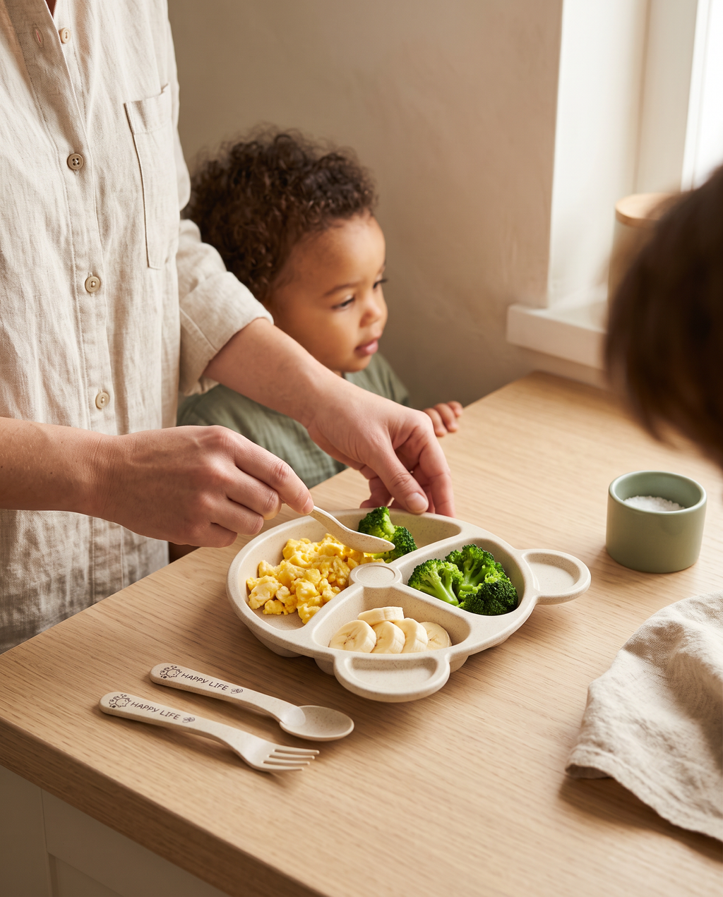 Aviora Family™ Maison Baby Bowl & Utensil Set