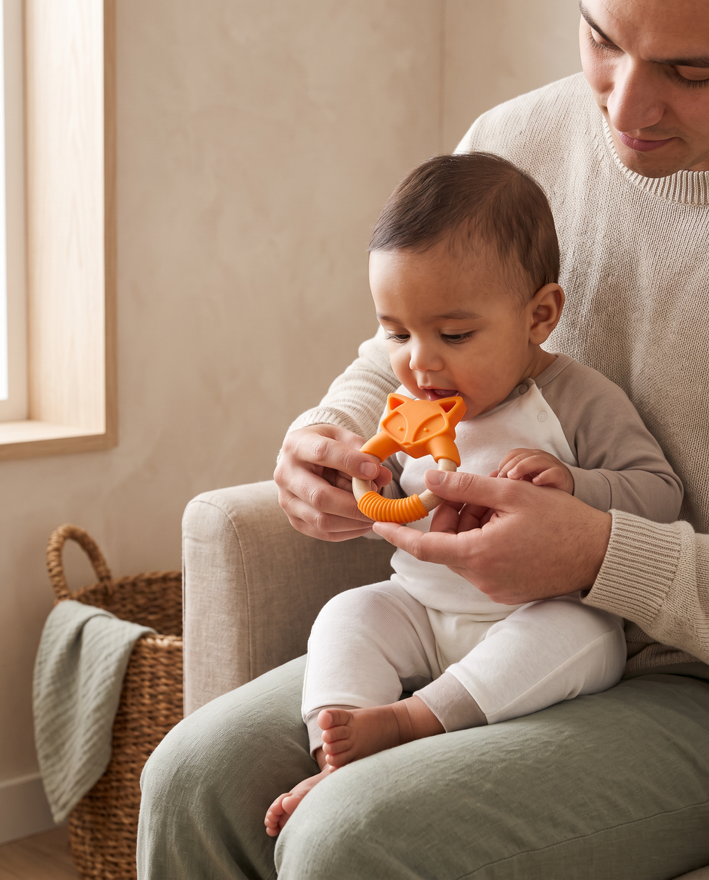 Aviora Family™ Natural Teething Ring