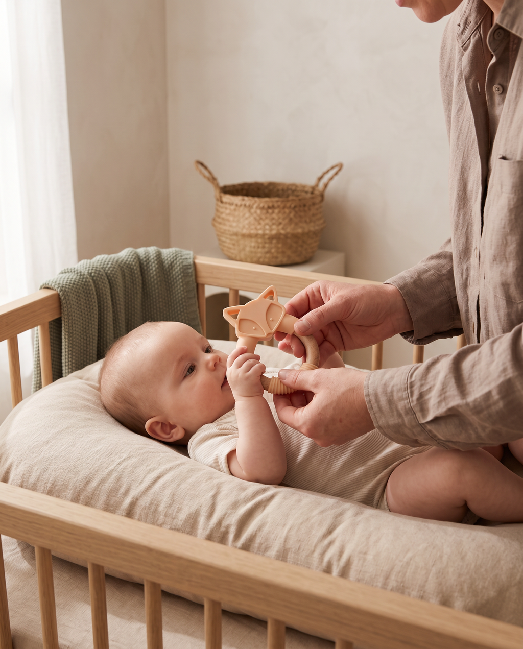 Aviora Family™ Natural Teething Ring
