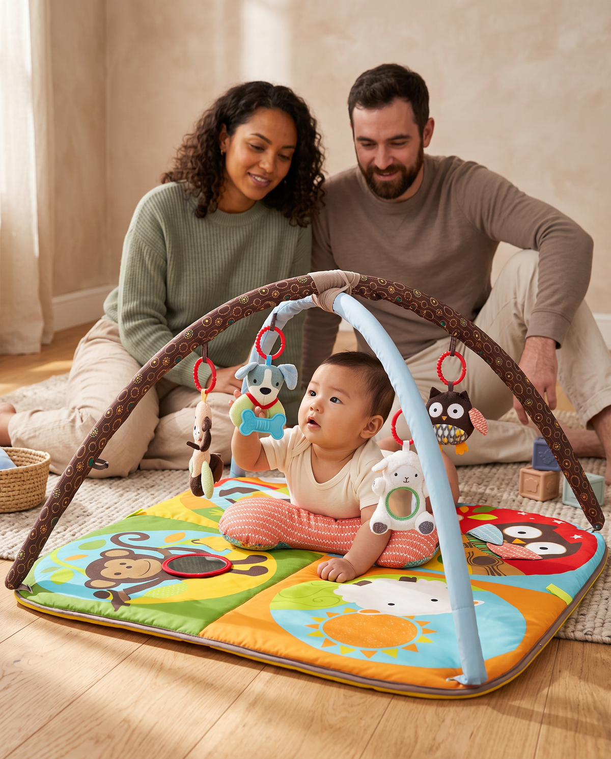 Aviora Family™ Animal Discovery Play Mat