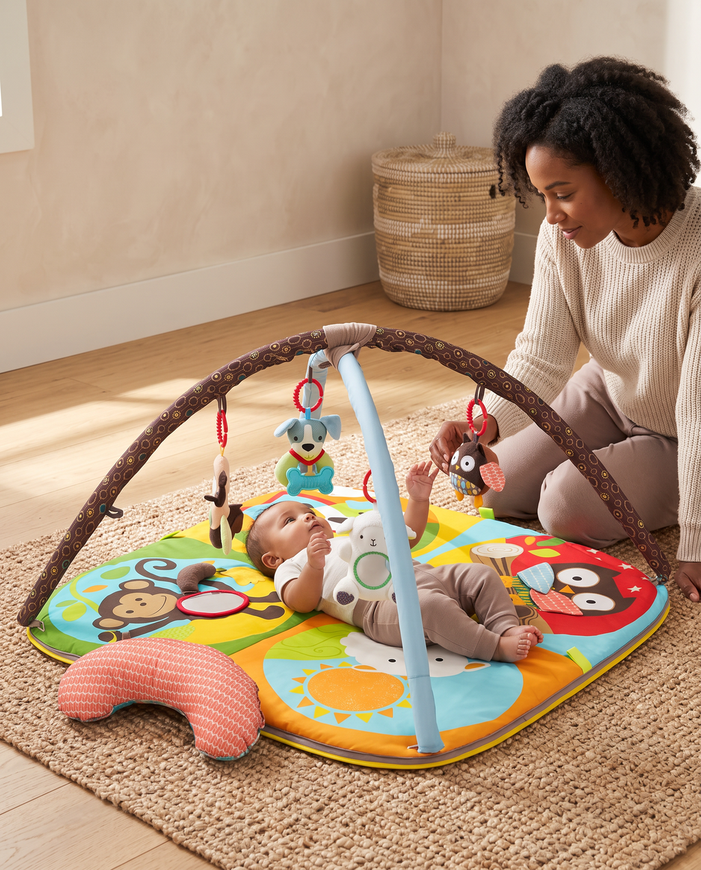 Aviora Family™ Animal Discovery Play Mat