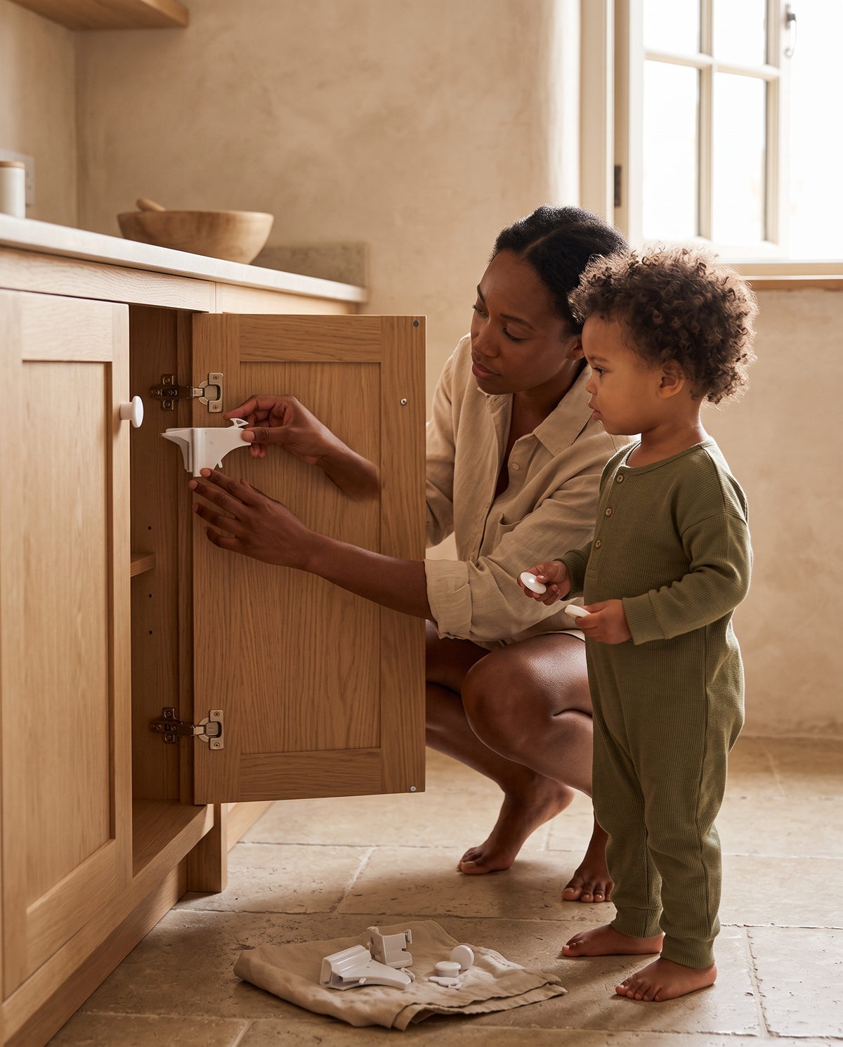 Aviora Family™ Magnetic Cabinet Locks