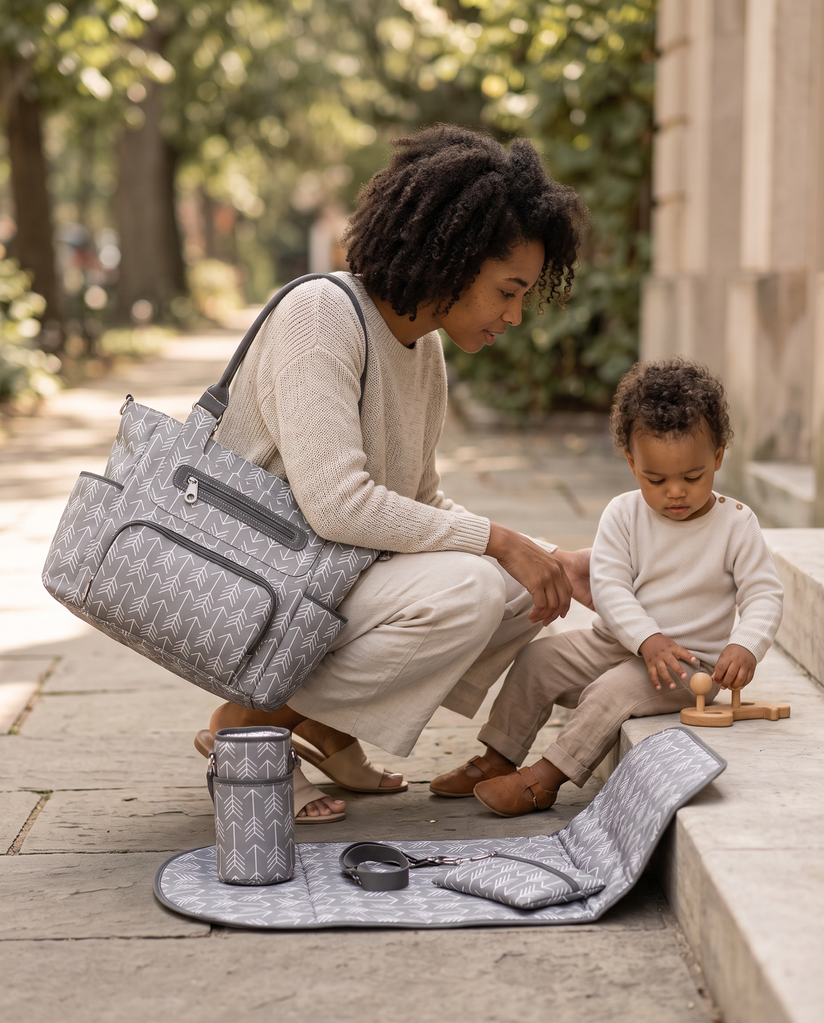 Aviora Family™ — Nola Diaper Bag Set