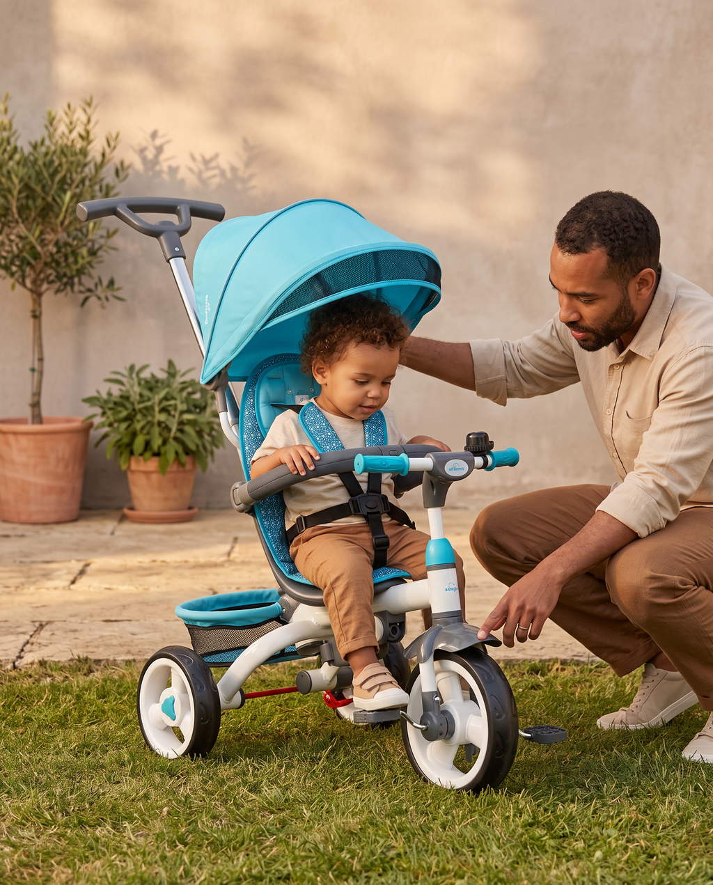 Aviora Family™ GrowRide 5-in-1 Stroller Trike