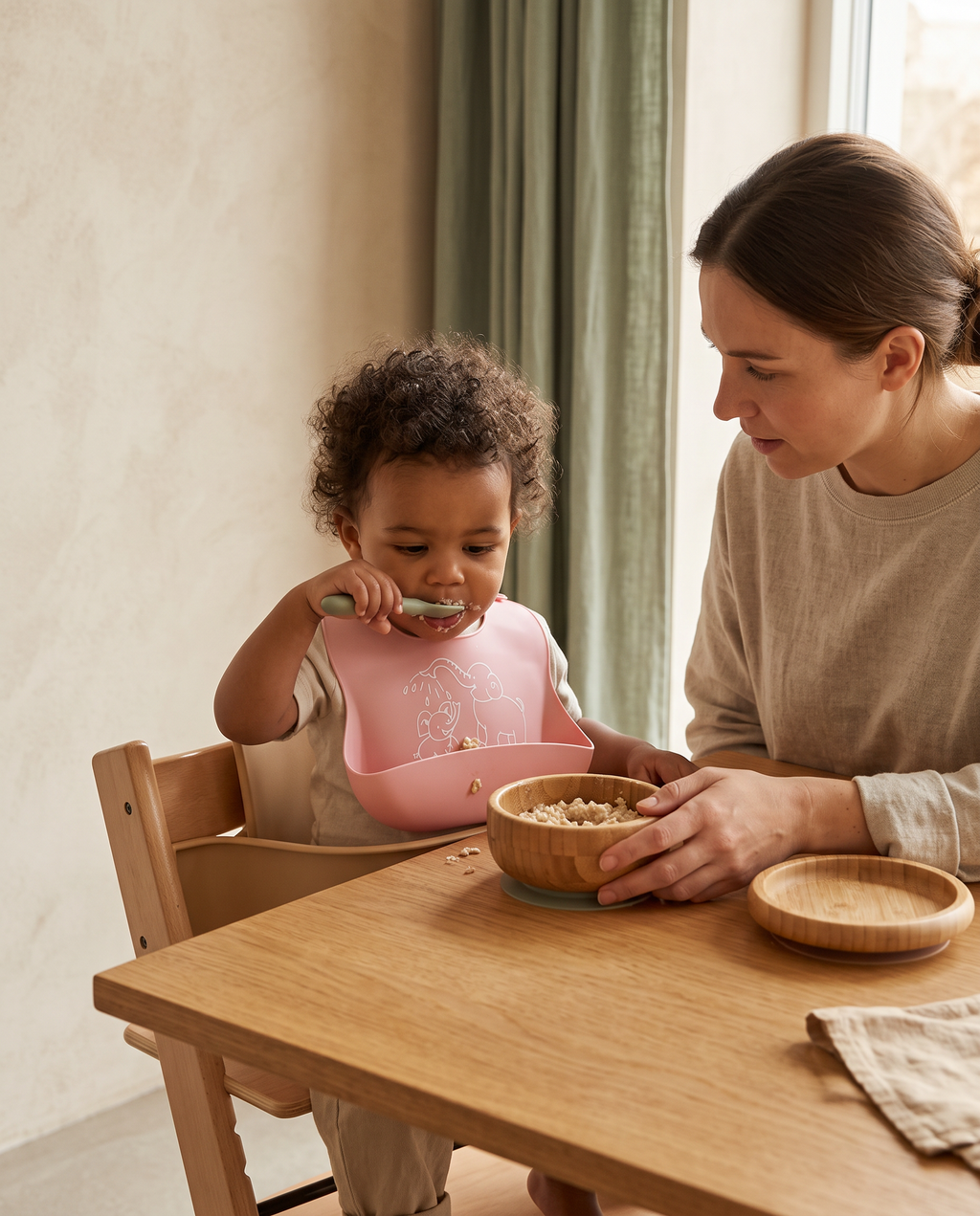 Aviora Family™ Élan Silicone Baby Bib
