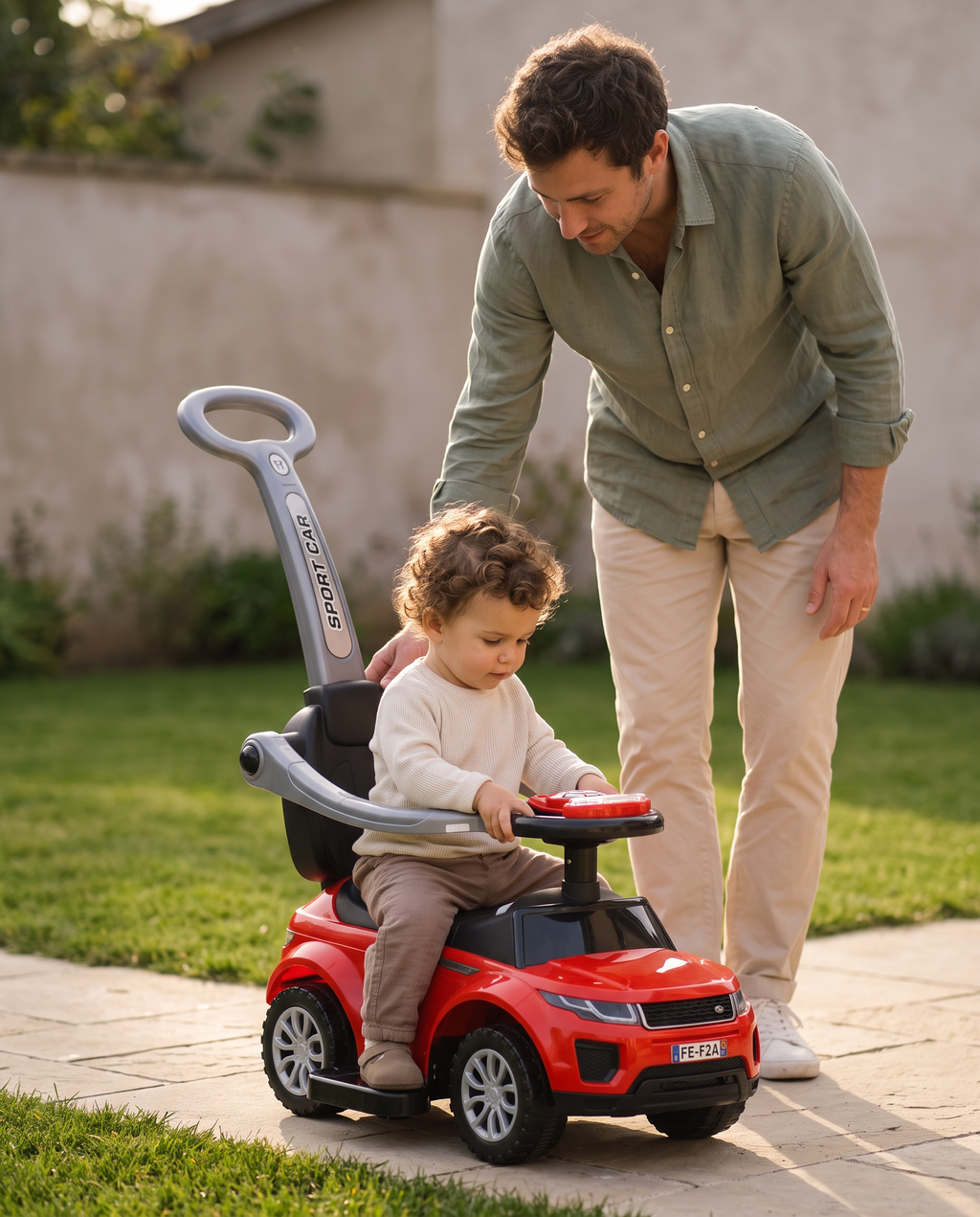 Aviora Family™ Push & Ride Toddler Car