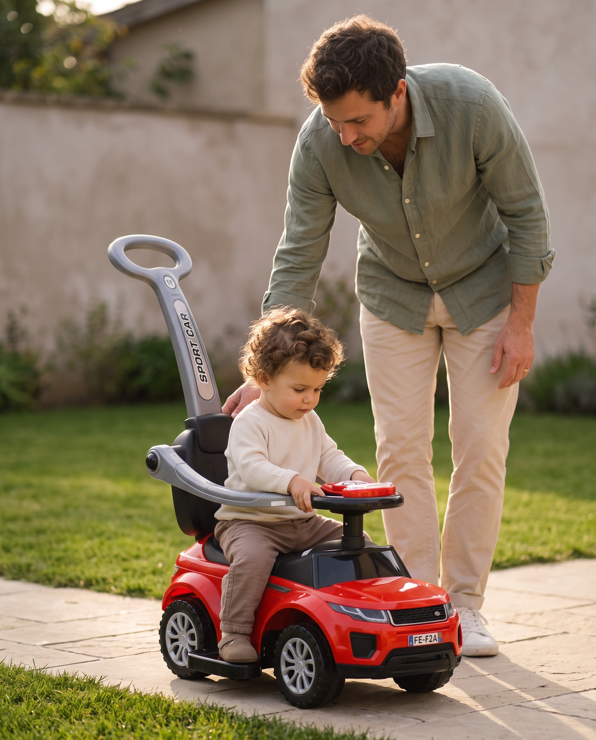 Aviora Family™ Push & Ride Toddler Car