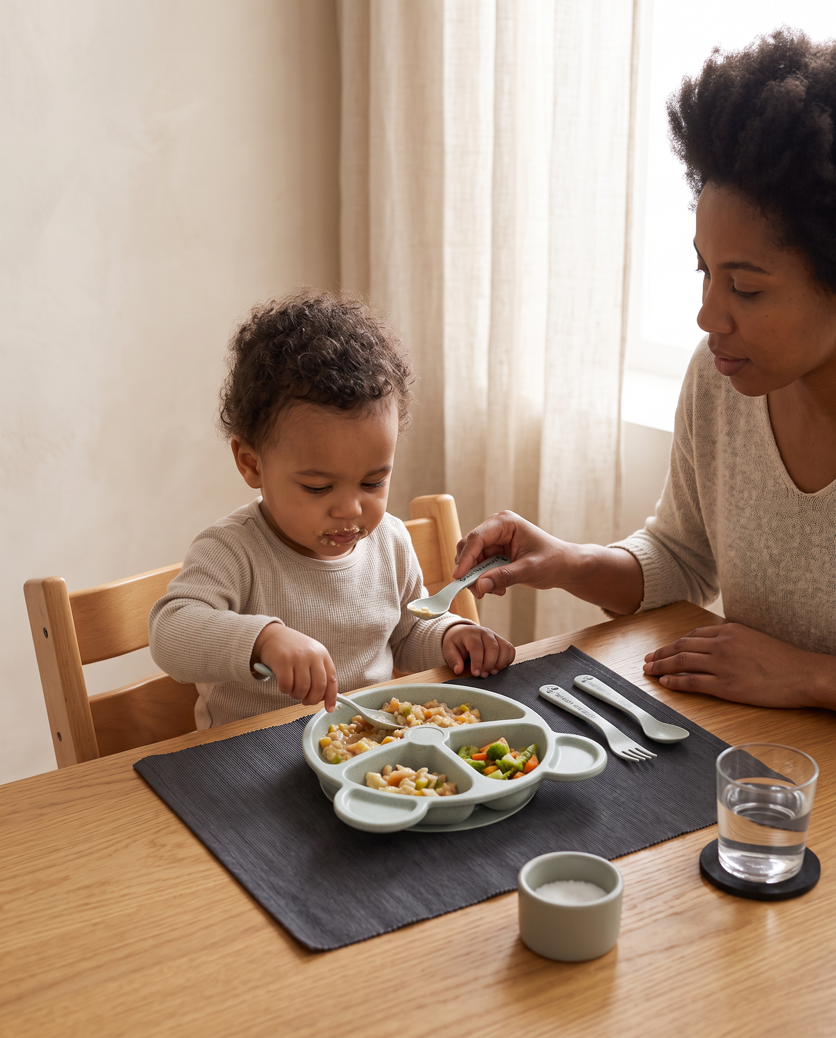 Aviora Family™ Maison Baby Bowl & Utensil Set